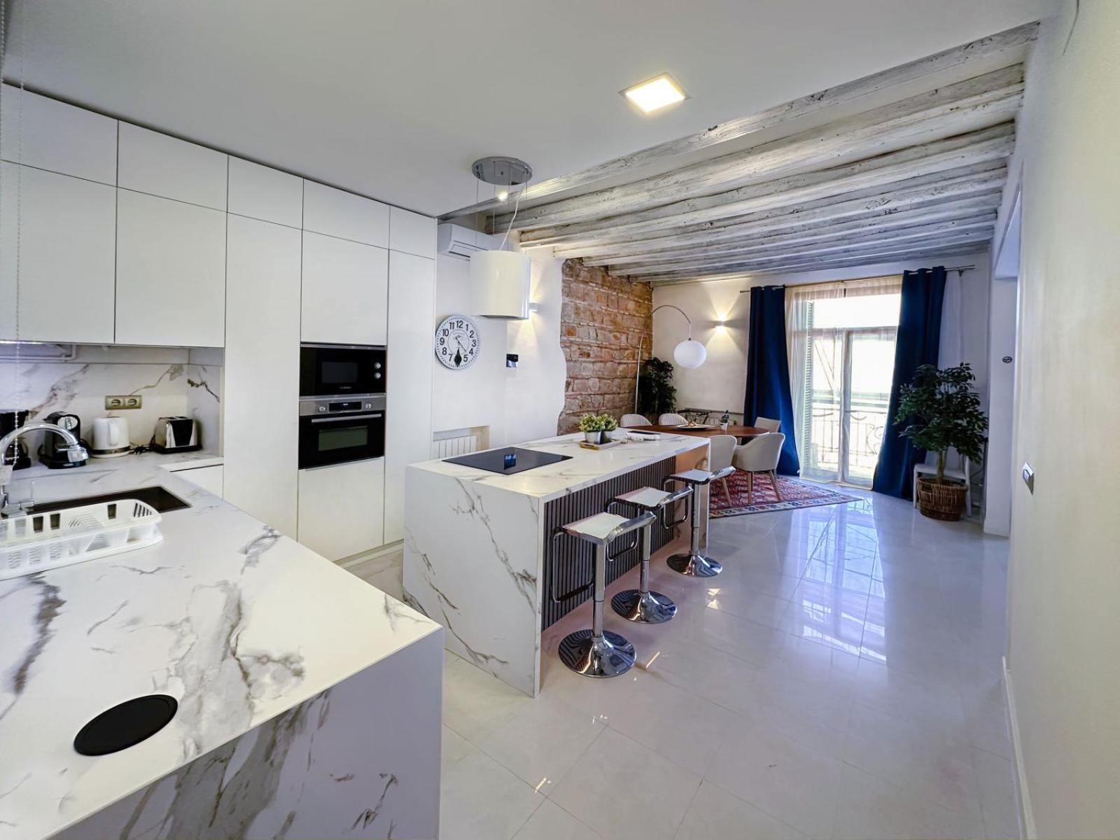 Apartament Colon Bcn 130 Mts 3 Dormitorios Port Vell Barcelona Bagian luar foto