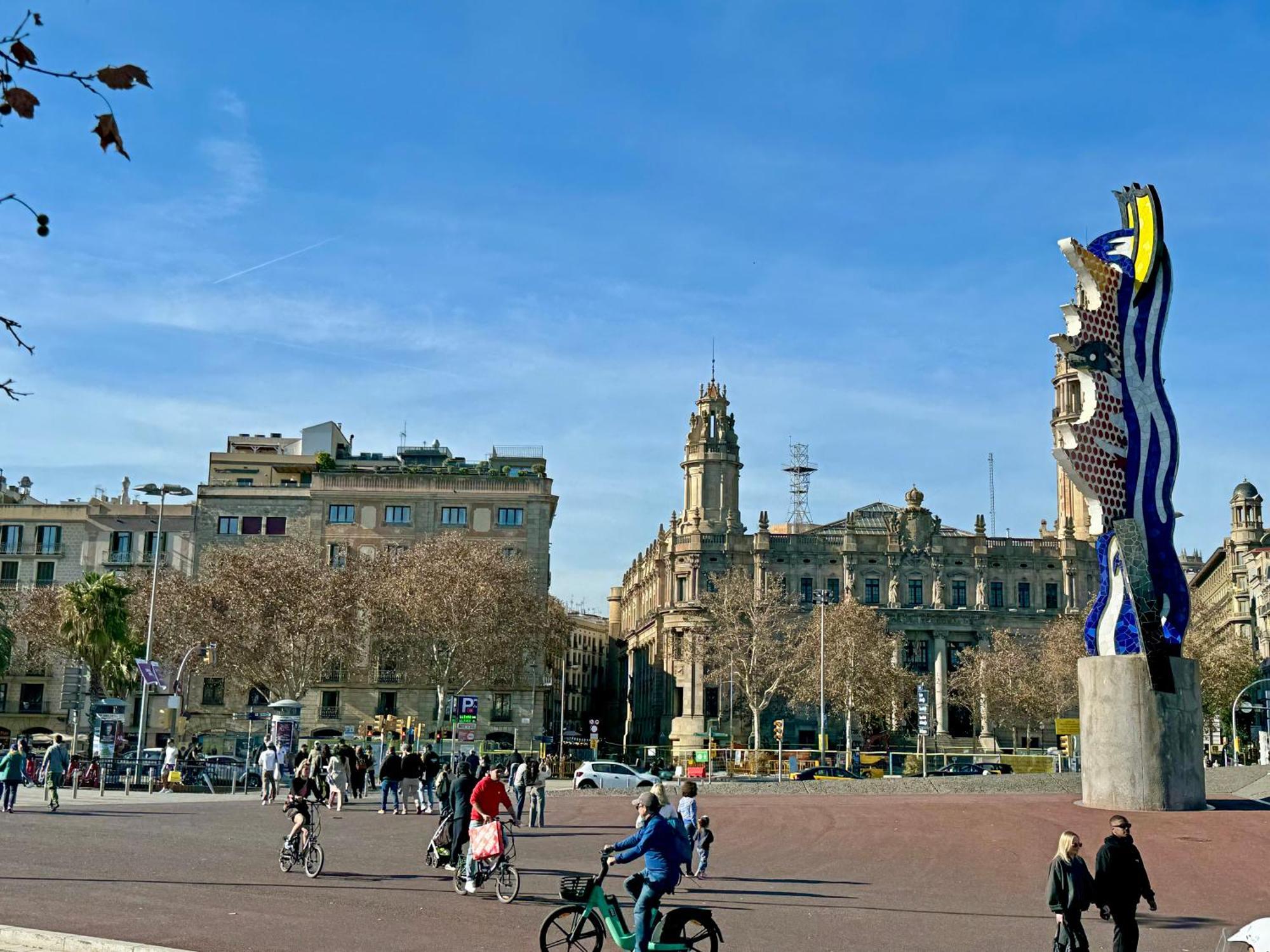 Apartament Colon Bcn 130 Mts 3 Dormitorios Port Vell Barcelona Bagian luar foto